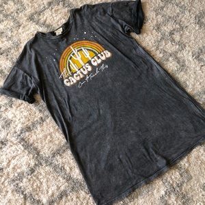 Oversized tshirt dress